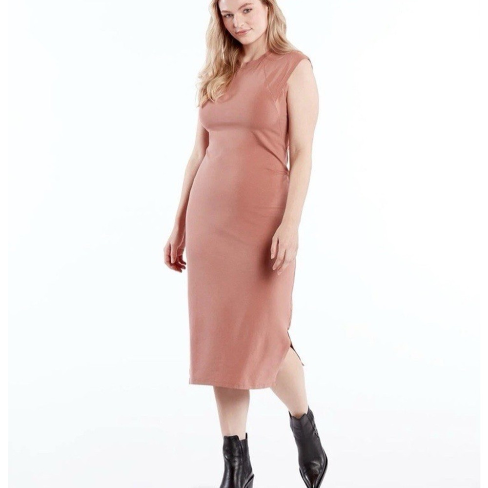 PUBLIC REC Go-To Dress Canyon T Shirt Dress Staple Modern Casual Athletic